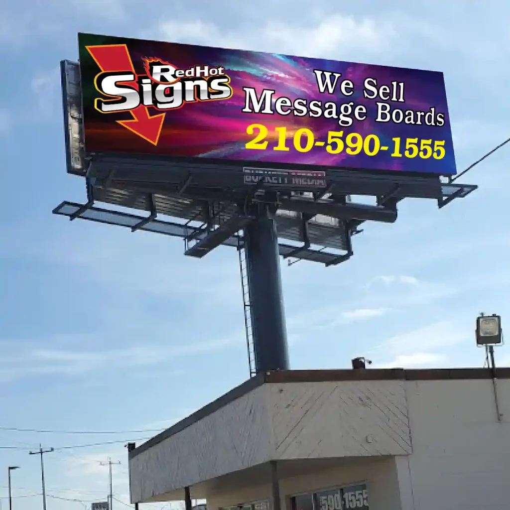 Red Hot Signs Makes Billboards