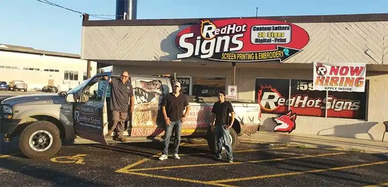 Red Hot Signs Team Members