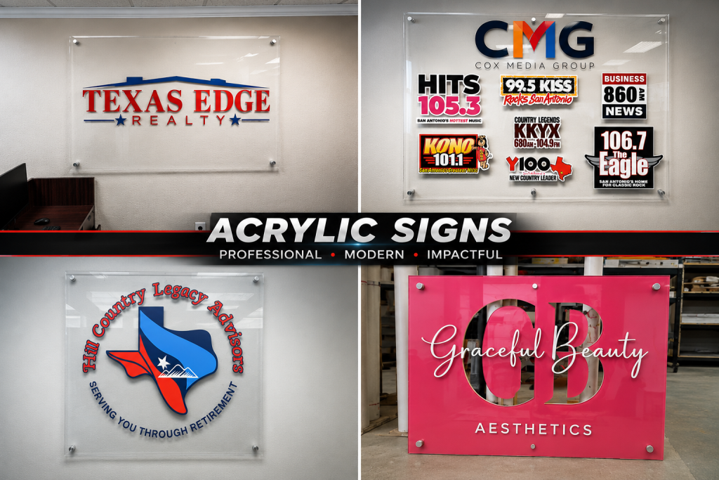 Acrylic Lobby Signs for Offices That Work