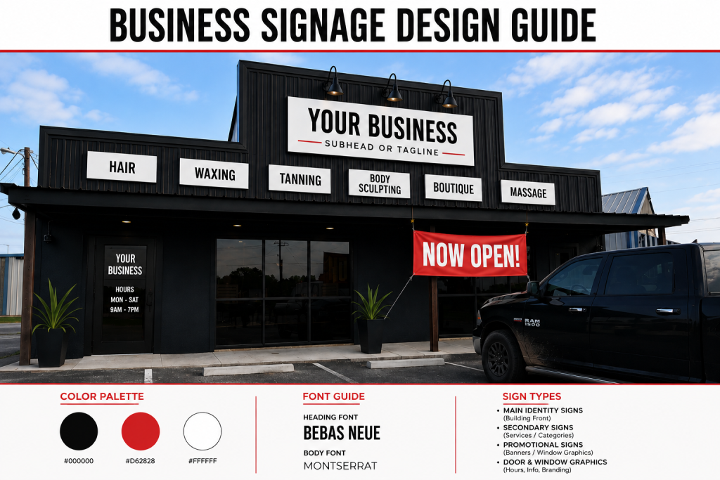 Business Signage Design Guide for Local Growth
