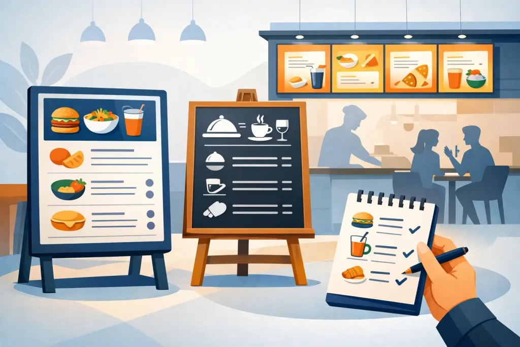 Best Restaurant Menu Board Options That Sell More