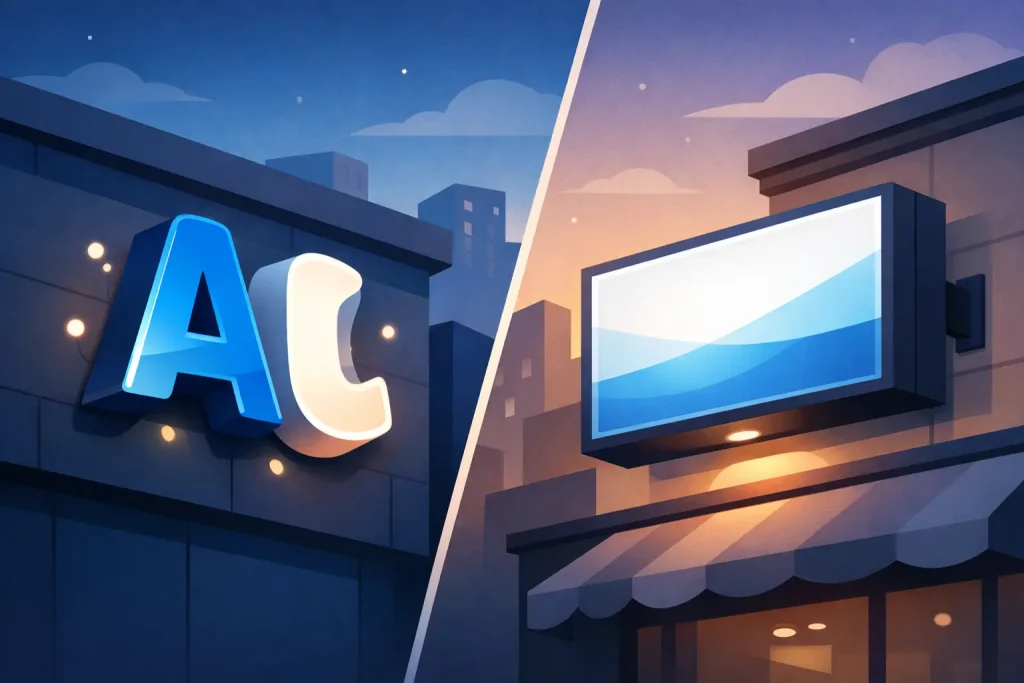 Channel Letters vs Light Boxes: Which Is Better?