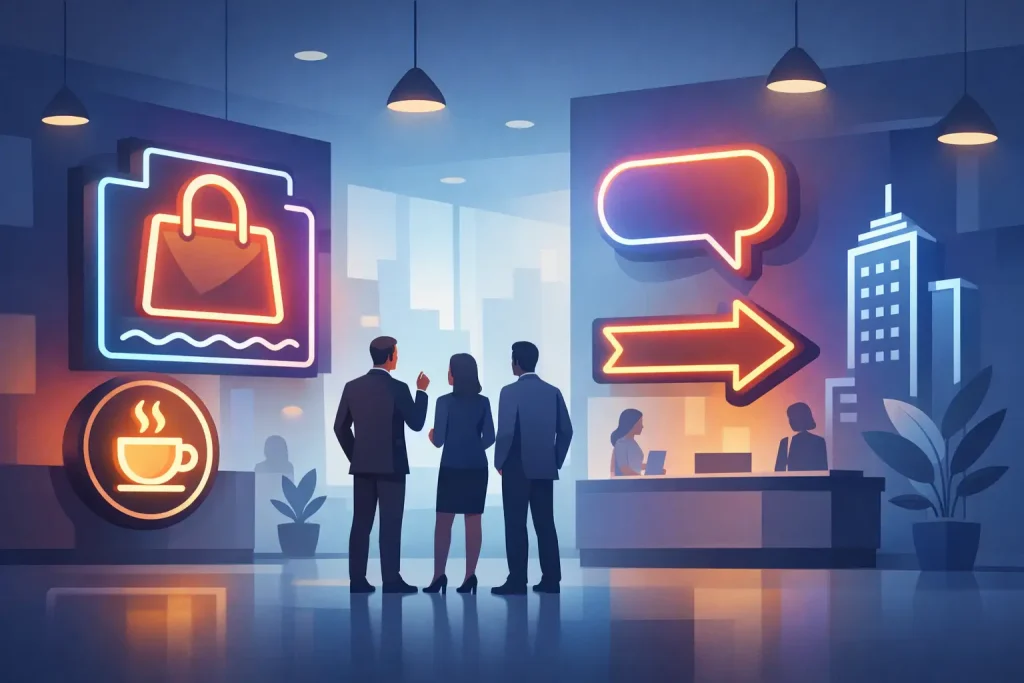 LED Indoor Business Signs That Get Noticed