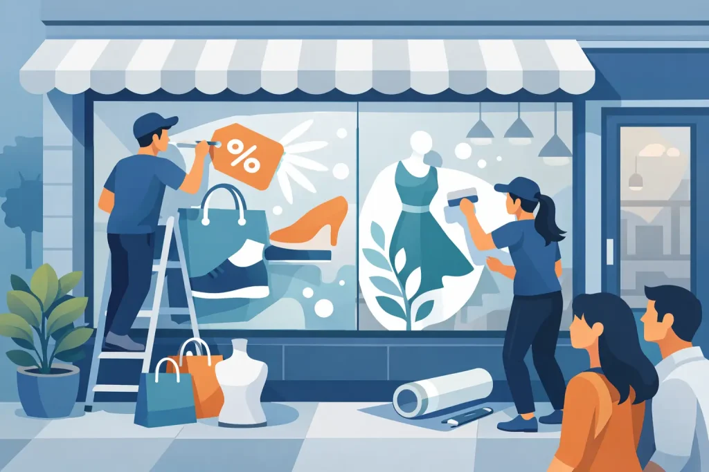 Storefront Window Vinyl Graphics That Sell