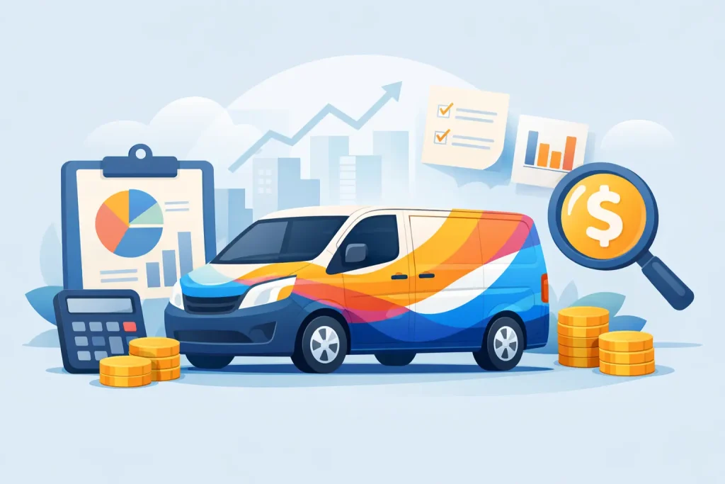 Vehicle Wrap Advertising Cost Explained