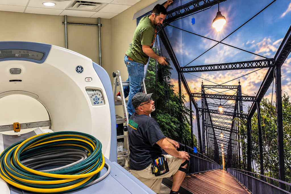 How to Install Wall Vinyl Decals for Business
