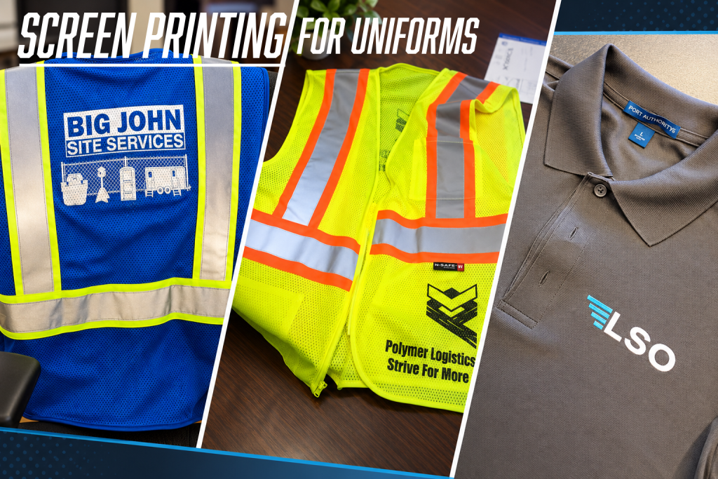 Custom Screen Printing for Uniforms That Work