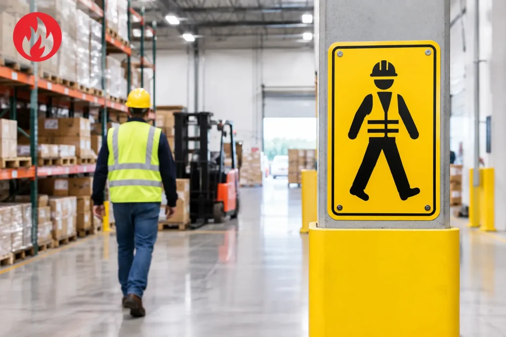 A Warehouse Safety Signage Example That Works